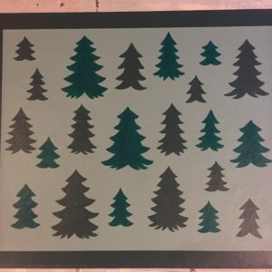 Pointed Firs 30"x36"$350.00