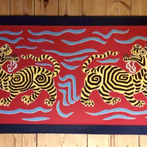 Tigers in the Breezes 2ft x 4ft $600.00 SOLD